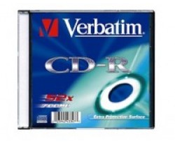 VERBATIM CD-R 700MB  Slim 52x